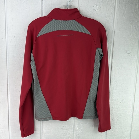 Eastern Mountain Sports Red and Gray Half Zip Performance Jacket Women’s XL - Picture 4 of 8